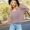 Stay Stylish and Comfortable with Our Summer Long Sleeves Sweatershirt - Perfect for Women Looking for Breathable and Soft Fashion! - cameo brown, L