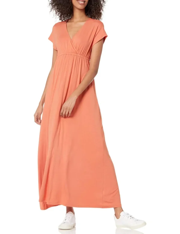 Effortlessly Chic: V-Neck Women'S Oversized Dress For A Minimalist, Slimming Look - Image 5