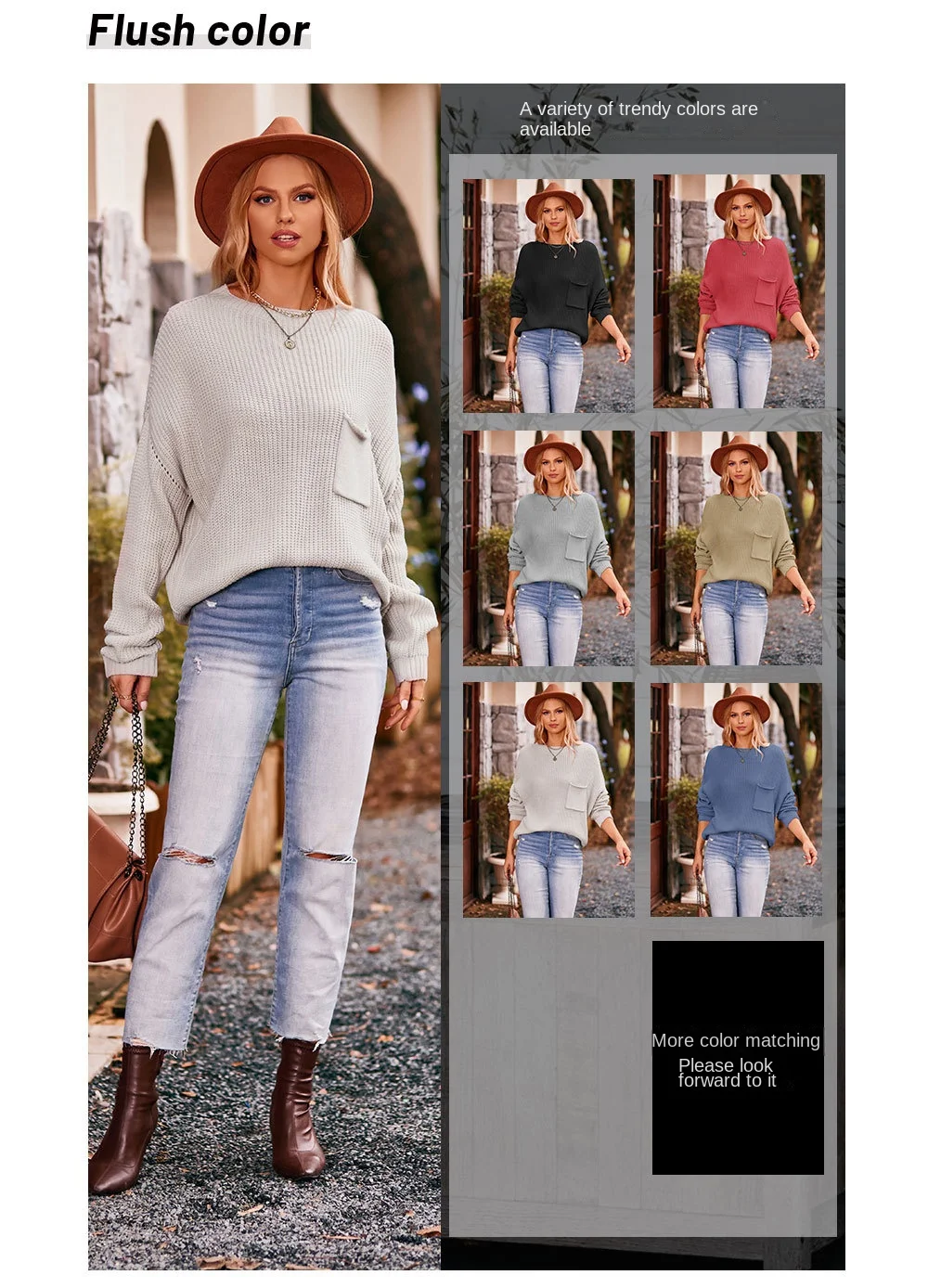 Stay Cozy And Chic With Our Winter Autumn Turtleneck Sweater - Featuring A Stylish Pocket Decoration And Solid Color Design! 13 Kf Sa5Af85Ec73684C4C8Ce795B2E07Cf52Bg