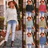 Kf Sd7436C200F2545Abb87F85De16Fb0E71C Winter Autumn Solid Color Chic Pocket Decoration Turtleneck Women Bottoming Sweater Pullover