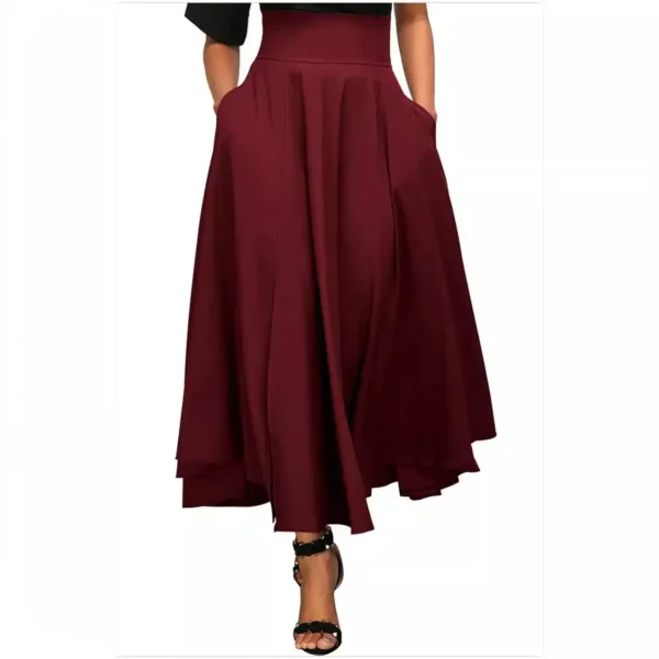 Upgrade Your Wardrobe With Our High-Waisted Pleated Skirt - Perfect For Retro Style Lovers!