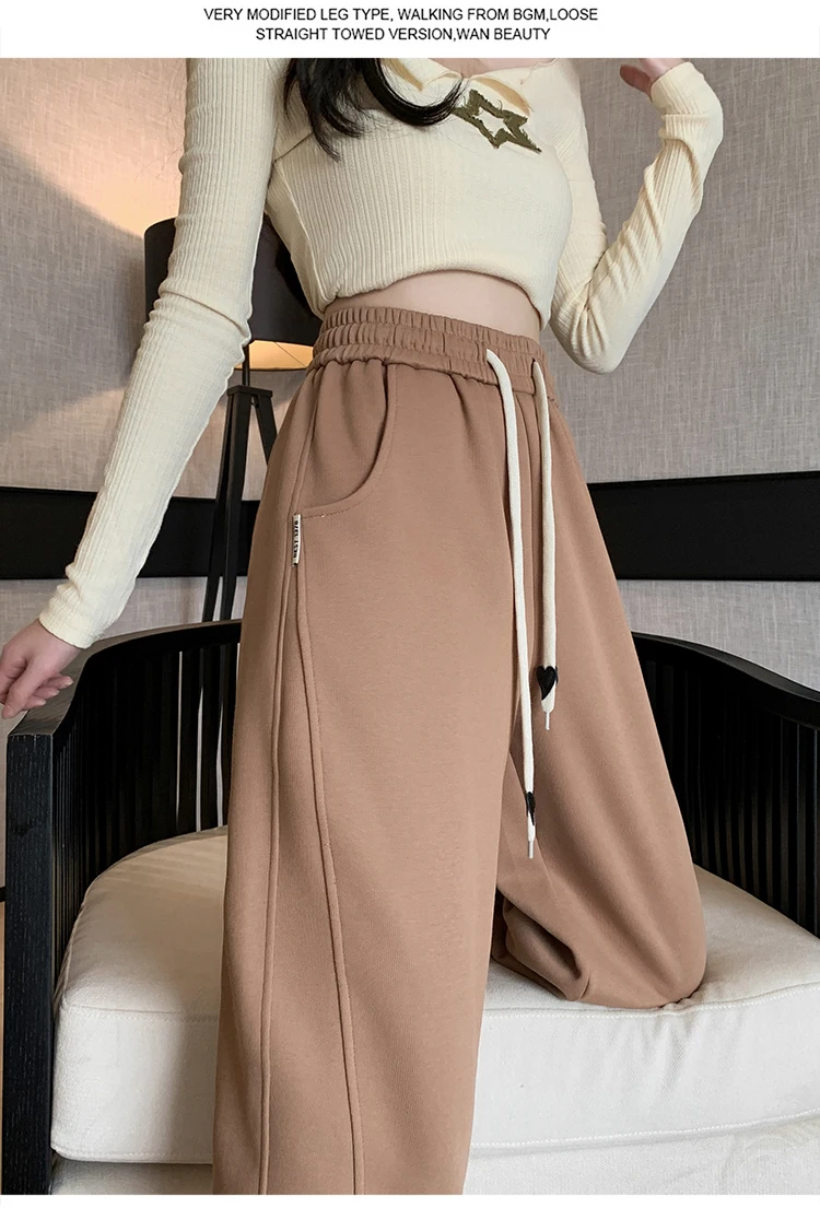 Upgrade Your Wardrobe With The Trendy Spring Summer Drawstring Wide Leg Pants - Available In High Waist And Large Sizes For Ultimate Comfort And Style! 31 Kf S08A1C2C5Ec3148889F2F344D43E52C59P 3