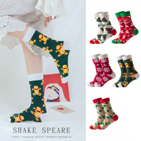 Get Festive With Our Wholesale Novelty Christmas Socks - Perfect For Unisex And New Year Celebrations! - Image 4