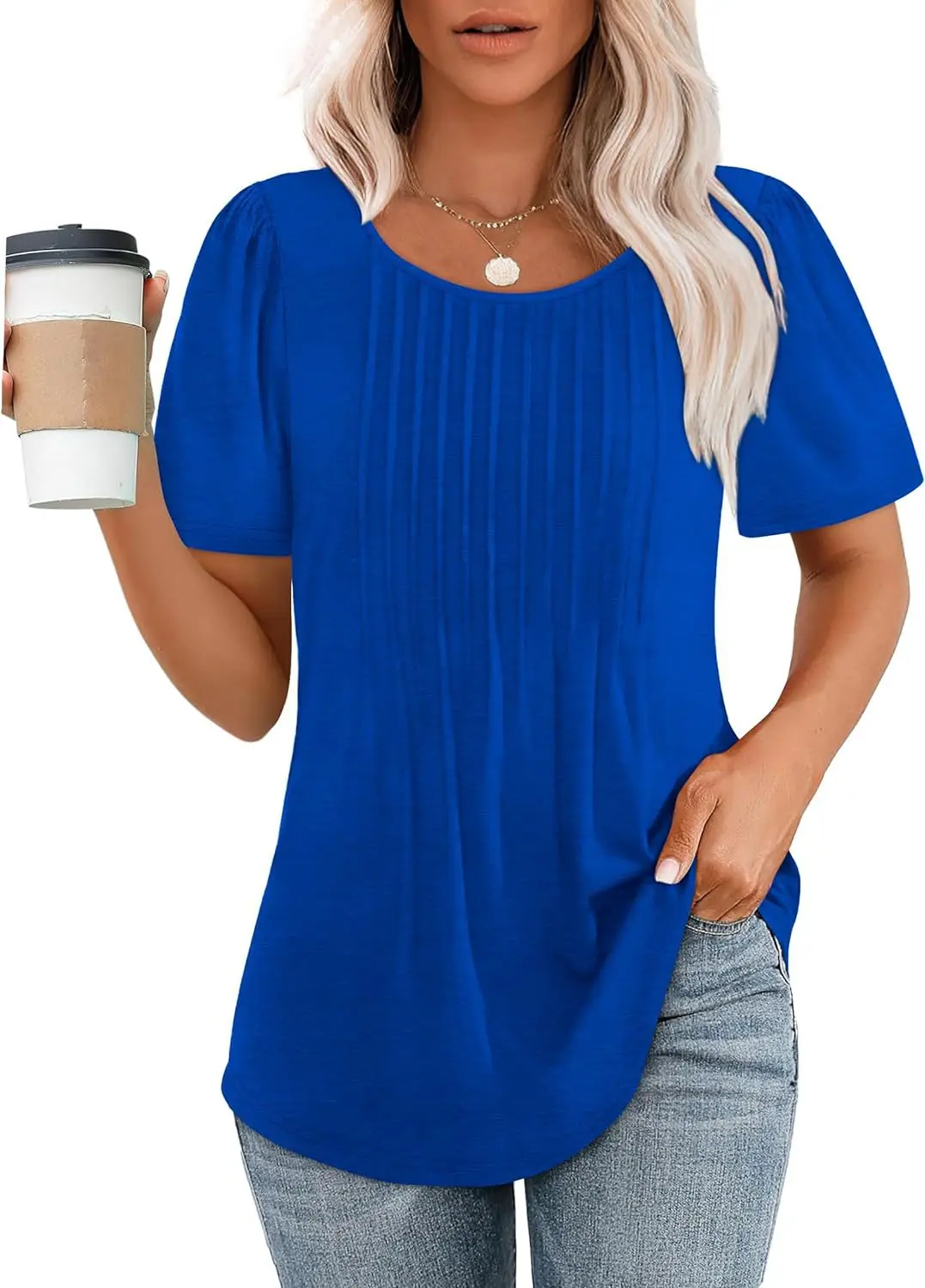 2024 Explosions: The Ultimate Pleated T-Shirt Blouse For Women'S Clothing 17 Kf S0F306Bc8Ee554998Bc10C9Cd7D06290Aa