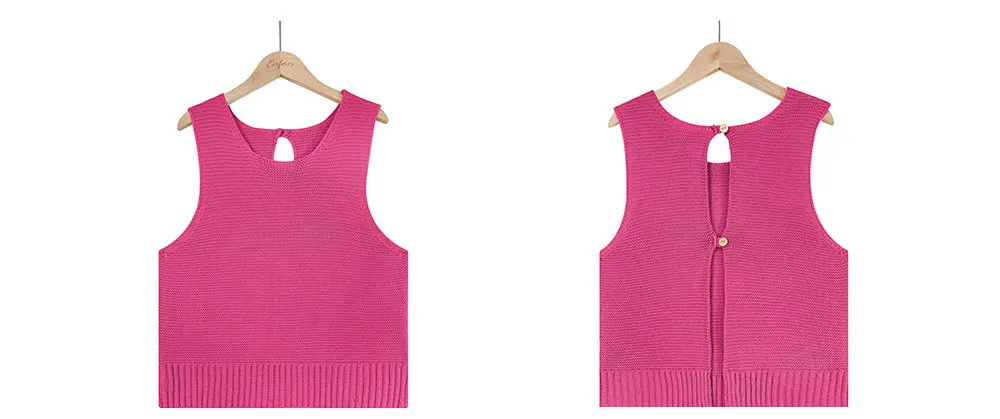2024 Summer Women'S Fashion: Versatile Solid Color Camisoles Knit Tank Top - Must-Have For Every Wardrobe 22 Kf S129A7736Bb874B3Ca4F0071F4Cf37934Y