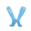 Wholesale High-Cuff Men's Football Socks, Towel Bottom Sports Socks & Children's Breathable Knee Stockings - Sky blue, L size (us9-11)