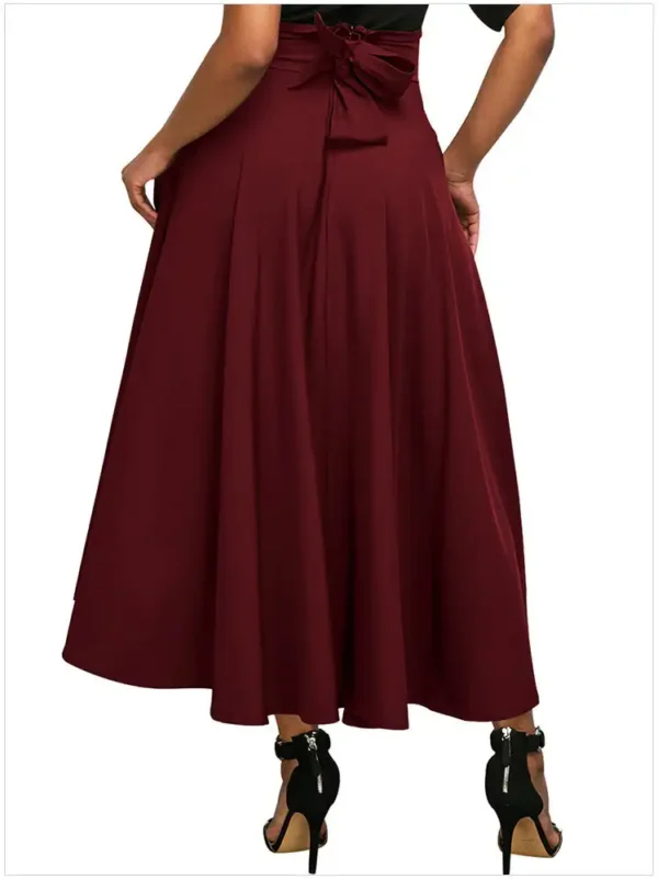 Upgrade Your Wardrobe With Our High-Waisted Pleated Skirt - Perfect For Retro Style Lovers! - Image 5