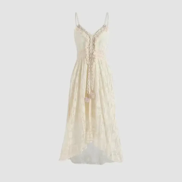 Get Ready To Turn Heads With Our Sexy Lace Suspenders For Long Women'S Dresses - Available In Solid Colors! - Image 2