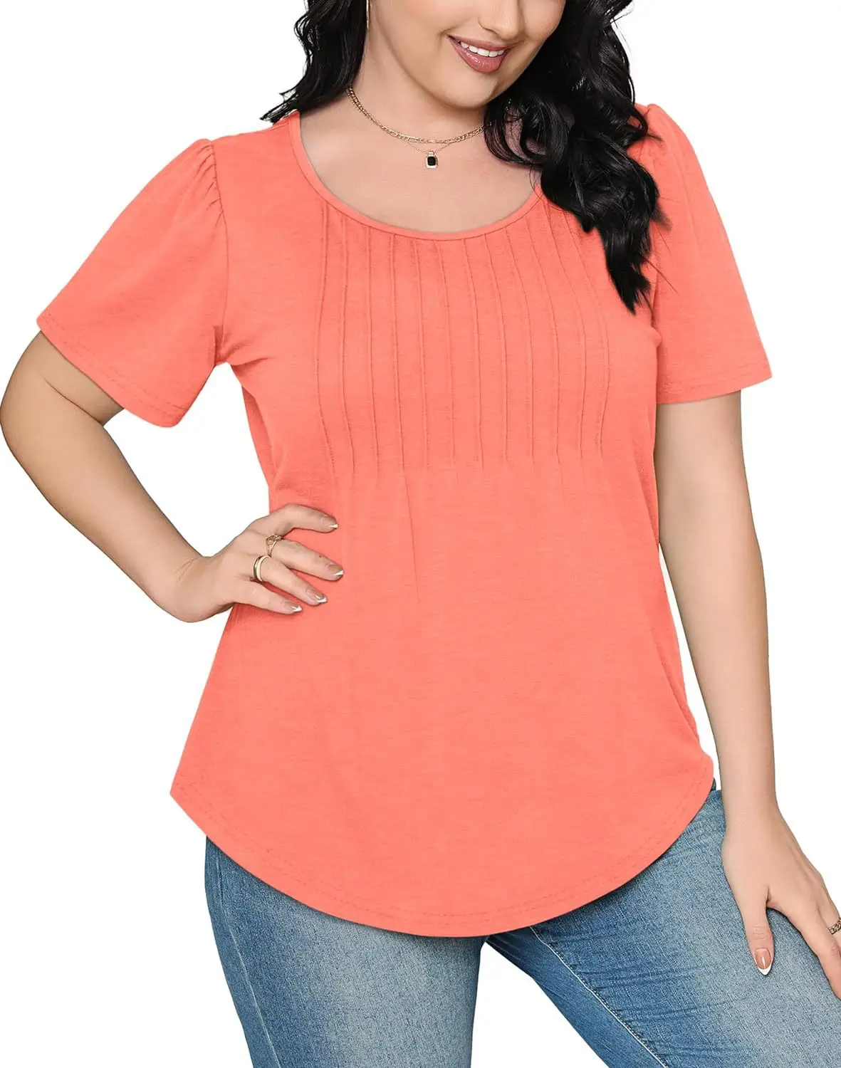 2024 Explosions: The Ultimate Pleated T-Shirt Blouse For Women'S Clothing 15 Kf S3Ca9Af42B4Eb4C8Fb39De35E5627E7B2M