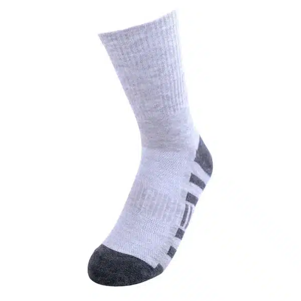 Upgrade Your Game With 3 Pairs Of Plus Size Men'S Basketball Socks In Black And White - Image 5