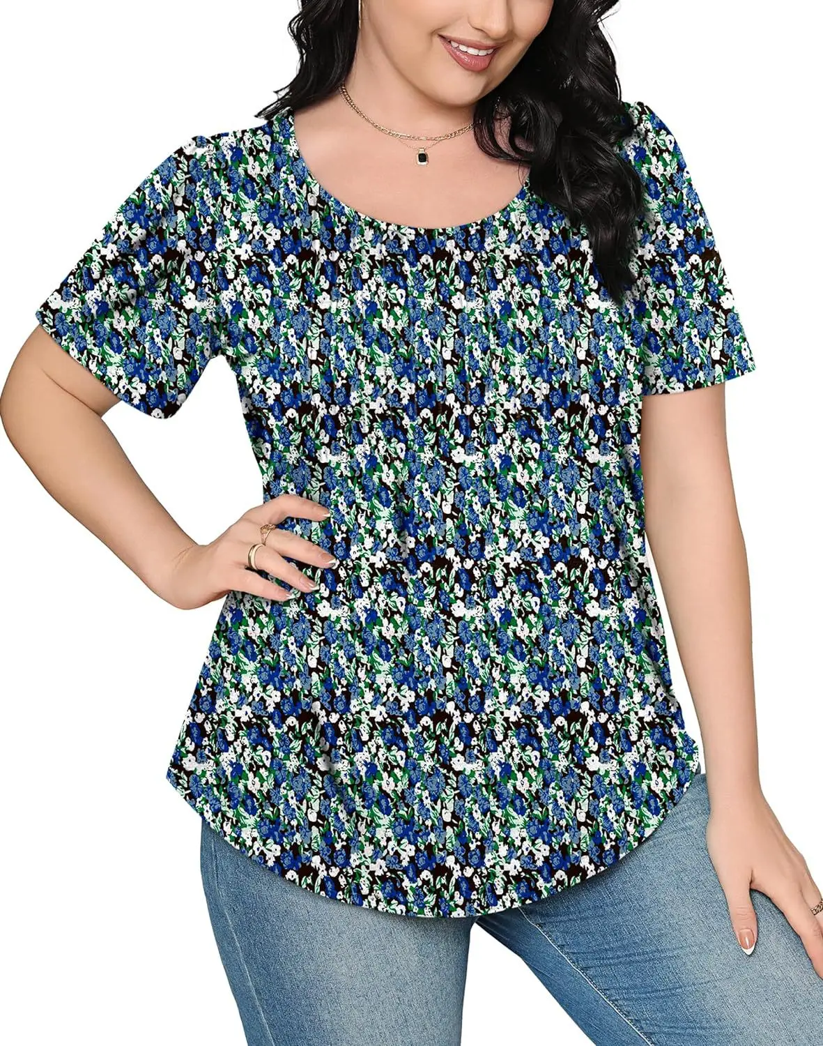 2024 Explosions: The Ultimate Pleated T-Shirt Blouse For Women'S Clothing 50 Kf S4F773Ac9C64E45Cab8965B9Efd35E4B0G