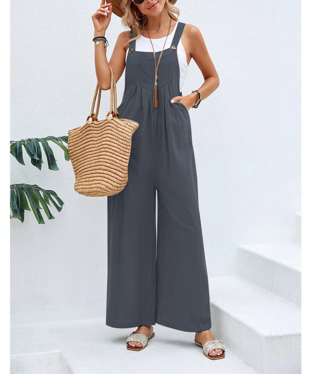 2024 Casual Pants Jumpsuit Women:solid Color Style For Fashionable Ladies 26 Kf S51Aa5Edada0D42B9829114Fedf1Cd936M
