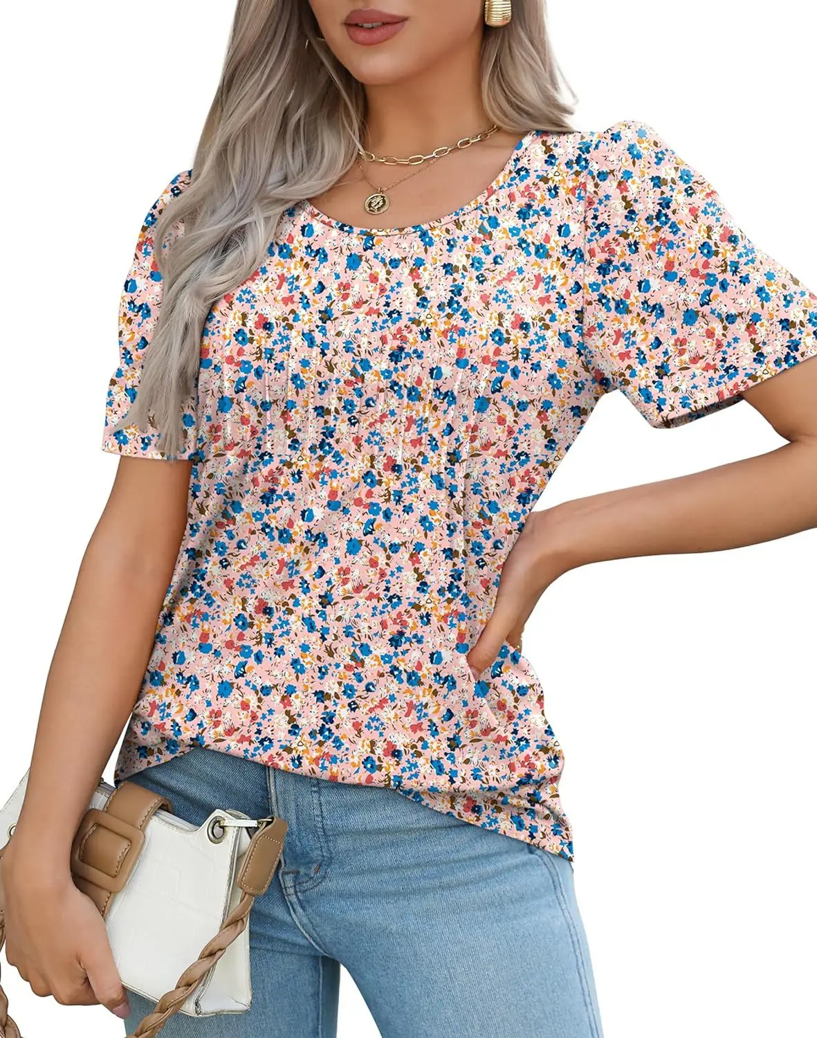 2024 Explosions: The Ultimate Pleated T-Shirt Blouse For Women'S Clothing 44 Kf S6B0C387D307941Cba1980Ed2E2E8Ca19B