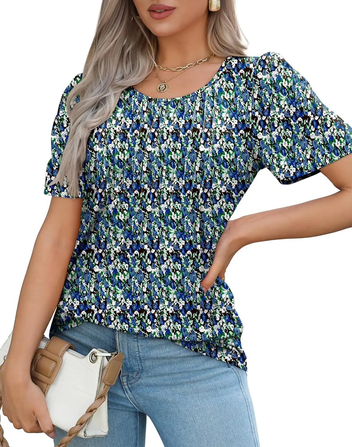 2024 Explosions: The Ultimate Pleated T-Shirt Blouse For Women'S Clothing 49 Kf S7A12A0C6686F4629B382E6065Dd03D9A7