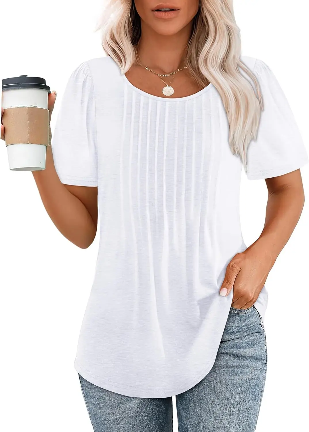 2024 Explosions: The Ultimate Pleated T-Shirt Blouse For Women'S Clothing 27 Kf S813Dd7Cd70384C4A8B39Aa789C2Dce5C3
