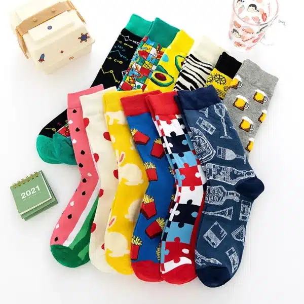 Premium Quality Street Socks: Wholesale Tube Tide Socks For Men And Women - Perfect For Sports And Everyday Wear! - Image 2