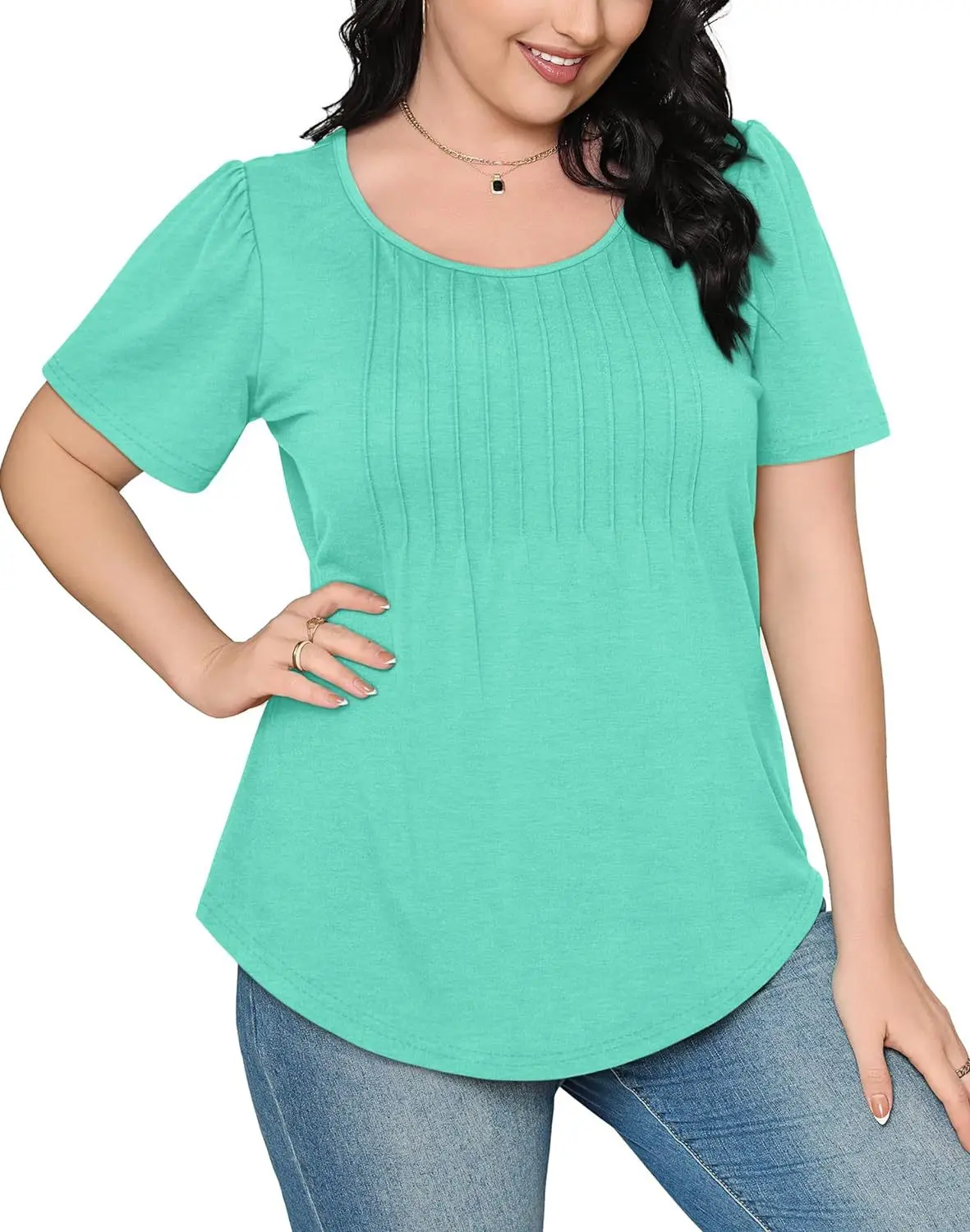 2024 Explosions: The Ultimate Pleated T-Shirt Blouse For Women'S Clothing 25 Kf S96289Ee86C4841589E2Cdf7Cd09Aca29Y