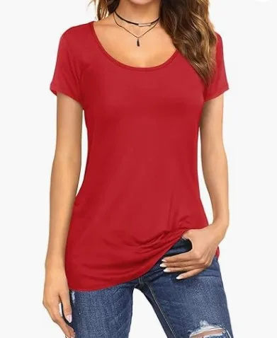 Stay Cool And Stylish This Summer With Our Women'S Slim Fit Tshirts Top - Perfect For Any Occasion! 23 Kf Sa1F5F5Fa185D40C3A50Dceb6225F8143O