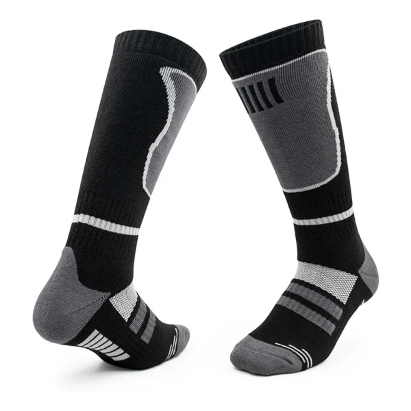 Men'S Custom Long Tube Outdoor Ski Socks: Warm, Sweat-Absorbing, Shock-Absorbing Mountaineering Sports Socks - Image 5