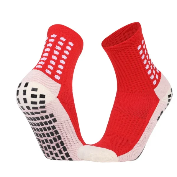 Upgrade Your Game With Anti-Slip Men'S Mid Length Training Socks - Professional Quality With Thickened Towel Bottom And Short Cuff Design - Image 6