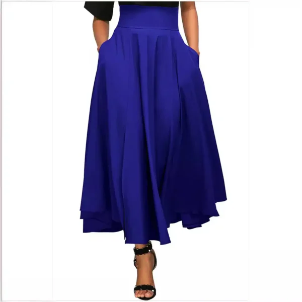 Upgrade Your Wardrobe With Our High-Waisted Pleated Skirt - Perfect For Retro Style Lovers! - Image 2