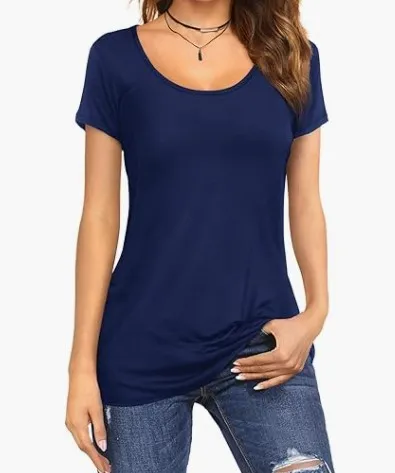 Stay Cool And Stylish This Summer With Our Women'S Slim Fit Tshirts Top - Perfect For Any Occasion! 20 Kf Sa5C60138Fa804B99851B241Ca5F98Ce3R