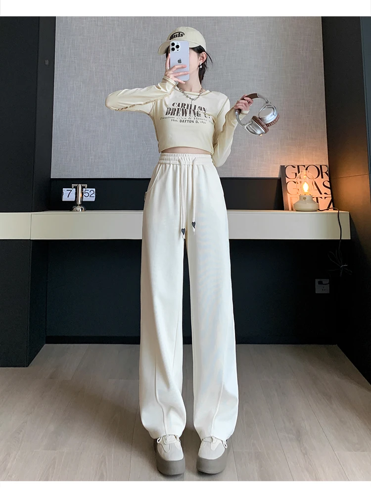 Upgrade Your Wardrobe With The Trendy Spring Summer Drawstring Wide Leg Pants - Available In High Waist And Large Sizes For Ultimate Comfort And Style! 43 Kf Sb7A0Fdb24Af34823Ba0926Ea1956B8C83 1
