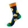2024 Creative Fruit Tide Women Socks: The Ultimate Harajuku Trend for Men and Women - 227, One Size