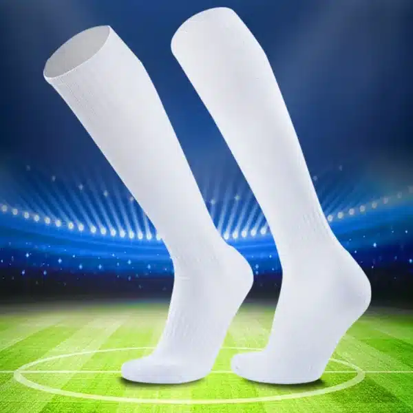 Premium Long Tube Football Socks With Anti-Slip Towel Bottom - Perfect For Adults And Children'S Sports - Image 2