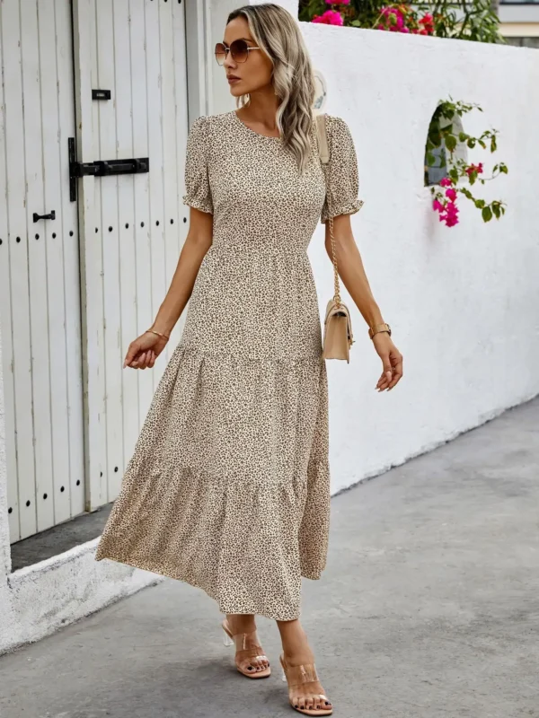 Get Ready For 2024 Spring Summer Fashion With Our Trendy Leopard Print Women'S Dress! - Image 6