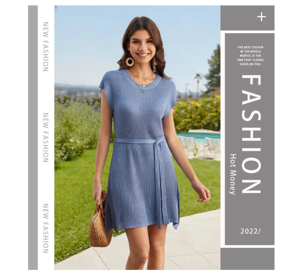 2024 Spring &Amp; Summer Plus-Size Fashion: Discover The Latest Slit Midi Knitting Dresses For Women 11 Kf Sc47C1418631742C2Bffb1683D5A61F07W