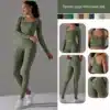Kf Scd86E24Fdfcd43E1A03Ebc9418C857F57 Seamless Knitted Golf Polka Dot Jacquard High Waist Hip Lifting Skinny Yoga Pants Running Gym Women