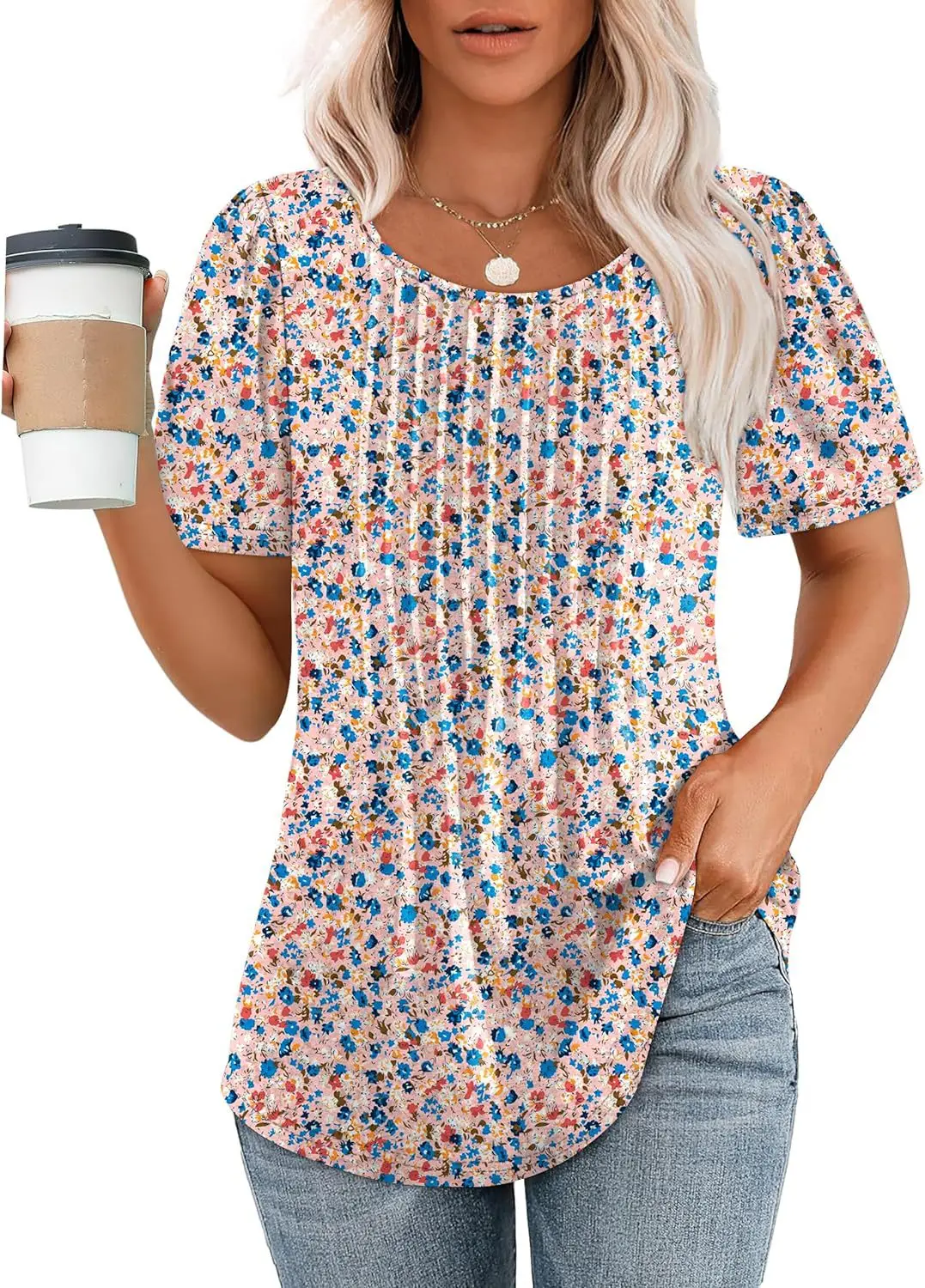 2024 Explosions: The Ultimate Pleated T-Shirt Blouse For Women'S Clothing 42 Kf Sd8B806Aa7018434Fbc3219D9B45Eadb2T