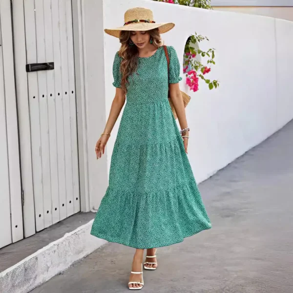 Get Ready For 2024 Spring Summer Fashion With Our Trendy Leopard Print Women'S Dress! - Image 4