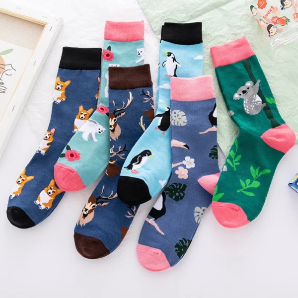 2024 Creative Fruit Tide Women Socks: The Ultimate Harajuku Trend For Men And Women - Image 4