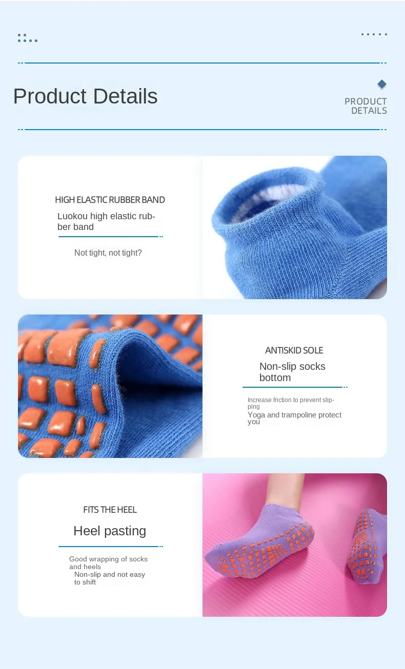 Stay Cool And Safe With Our Summer Breathable Floor Anti-Slip Socks For Children'S Playgrounds And Yoga Sports - Adhesive Design From Top Manufacturer 14 Kf Se92C211D2F3944Ea80Ddcd5Cee43A0B3W