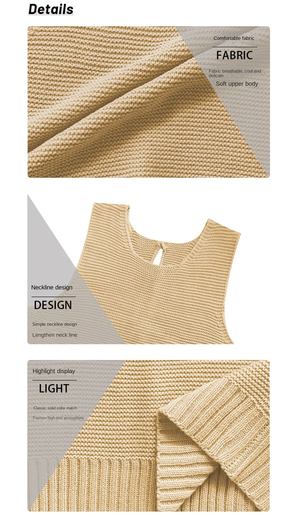2024 Summer Women'S Clothing Fashion: Versatile Solid Color Camisoles And Knitted Button Vests For A Stylish Wardrobe 14 Kf Sed25267Cdeed448Faa13B5A01849D094E 1
