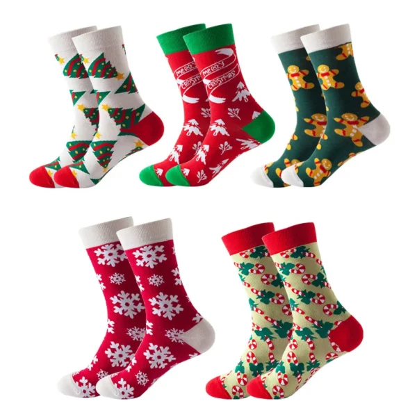 Get Festive With Our Wholesale Novelty Christmas Socks - Perfect For Unisex And New Year Celebrations!