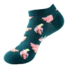 Stay Stylish and Comfortable with Our Thin Boat Socks for Women - Perfect for Spring and Summer! - C47, One Size