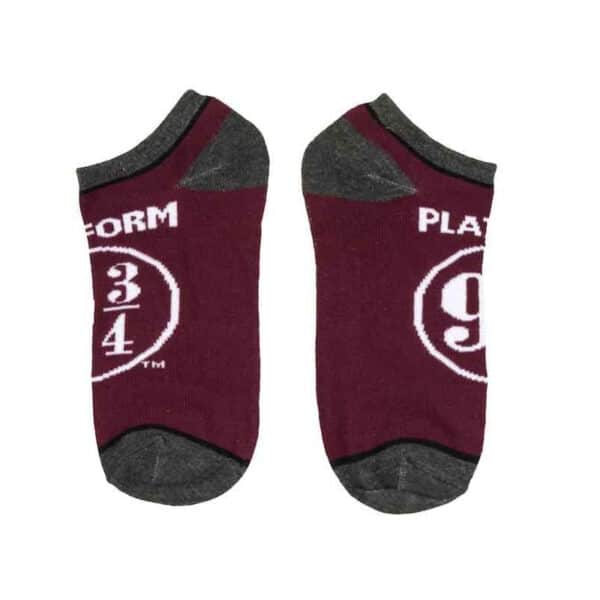 Short Socks Men'S Trendy Socks Four Seasons Harry Potter Socks Cartoon Cotton Socks Medium Boat Socks-5Prs - Image 6