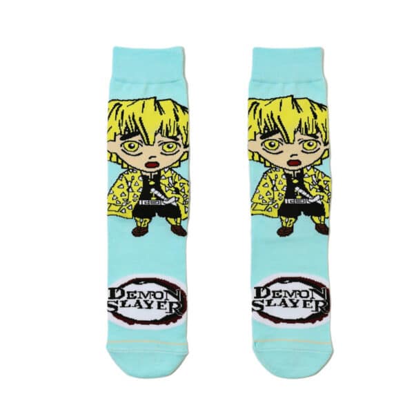 Men'S Cartoon Medium Tube Women'S Cotton Comic Socks, Stockings, Anime Trend Men'S Ghost'S Blade Socks-5Prs - Image 6