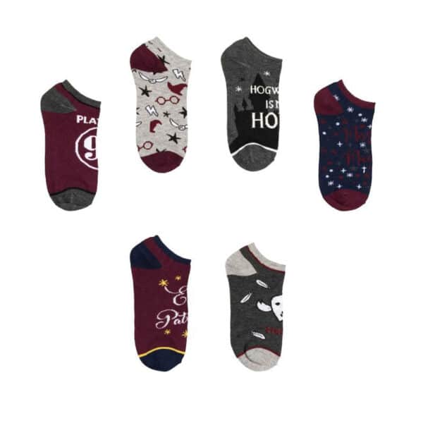 Short Socks Men'S Trendy Socks Four Seasons Harry Potter Socks Cartoon Cotton Socks Medium Boat Socks-5Prs - Image 4
