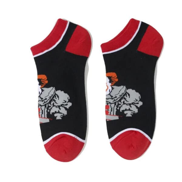 Cotton Anime Cartoon Boat Socks Spring And Summer Short Tube Comic Men'S And Women'S Socks Black Friday Socks-5Prs - Image 10