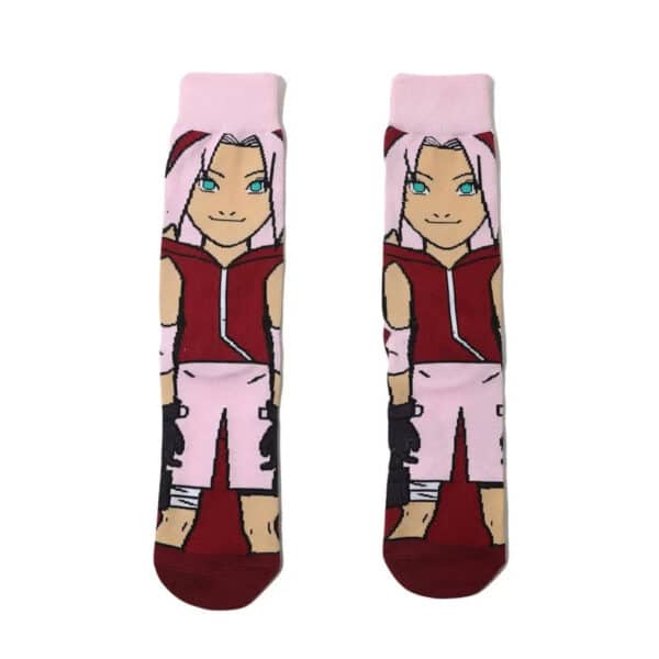 Men'S Socks Cotton Cartoon Monster College Socks Anime Personality Trend Tube Socks Comic Stockings Women'S Socks-5Prs - Image 9