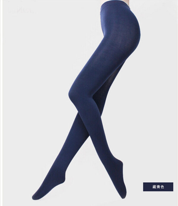 Spring And Autumn 150Kg Extra Large Size Medium And Thick Stockings Velvet Pantyhose Plus Fat Extra Size Fat Mm Crotch Bottom Legging - Image 10