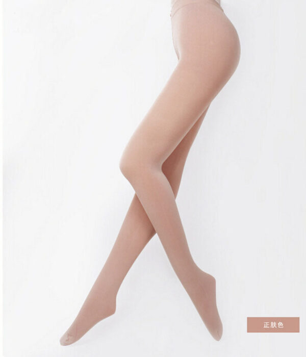 Spring And Autumn 150Kg Extra Large Size Medium And Thick Stockings Velvet Pantyhose Plus Fat Extra Size Fat Mm Crotch Bottom Legging - Image 8