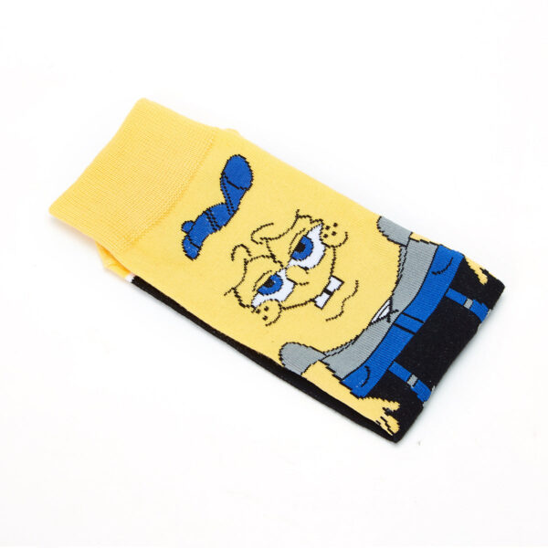 Men'S Cotton Cartoon Animation Cotton Wholesale Sports And Leisure Straight Medium Tube Tide Socks-5Prs - Image 11