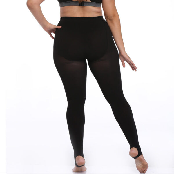 Spring And Autumn 150Kg Extra Large Size Medium And Thick Stockings Velvet Pantyhose Plus Fat Extra Size Fat Mm Crotch Bottom Legging - Image 12