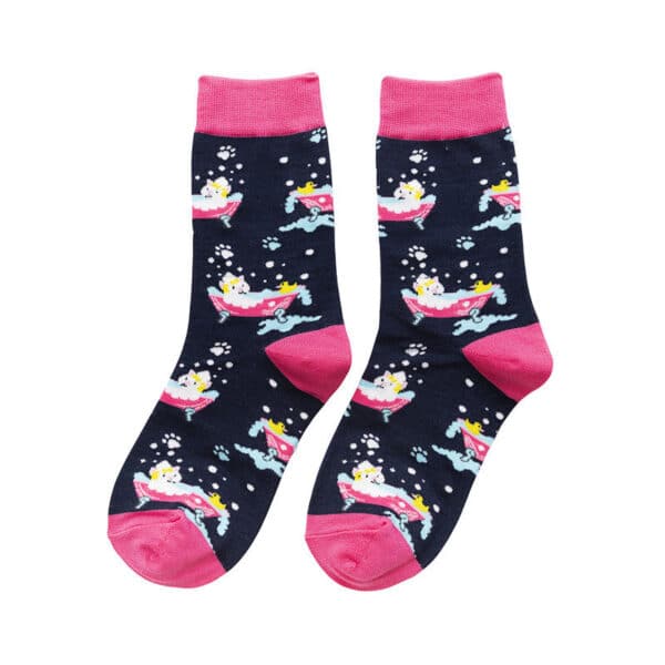 Women'S Cotton Sock Women'S Men'S Cute Pattern Socks Women'S Cartoon Trend Socks-5Prs - Image 7