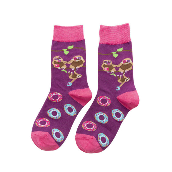 Men'S Four Seasons Women'S Socks Cotton Personality Trend Stockings Cute Women'S Tide Socks-5Prs - Image 9